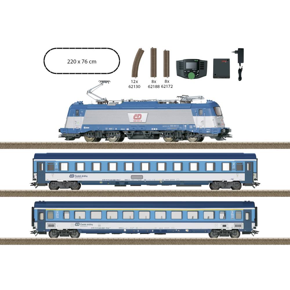 Image of TRIX H0 21505 H0 Digital-Start pack Passenger train of ÄD